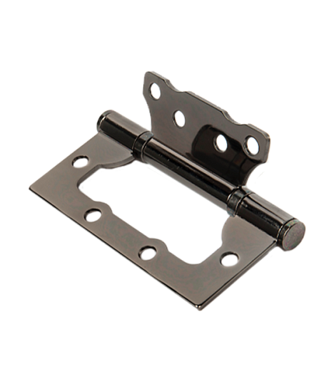 Накладные петли бабочки Петля накладная PUERTO 100-2S FH100*2.5 BN 